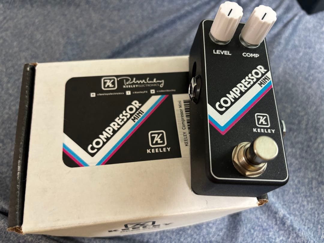 ギター Keeley compressor mini black