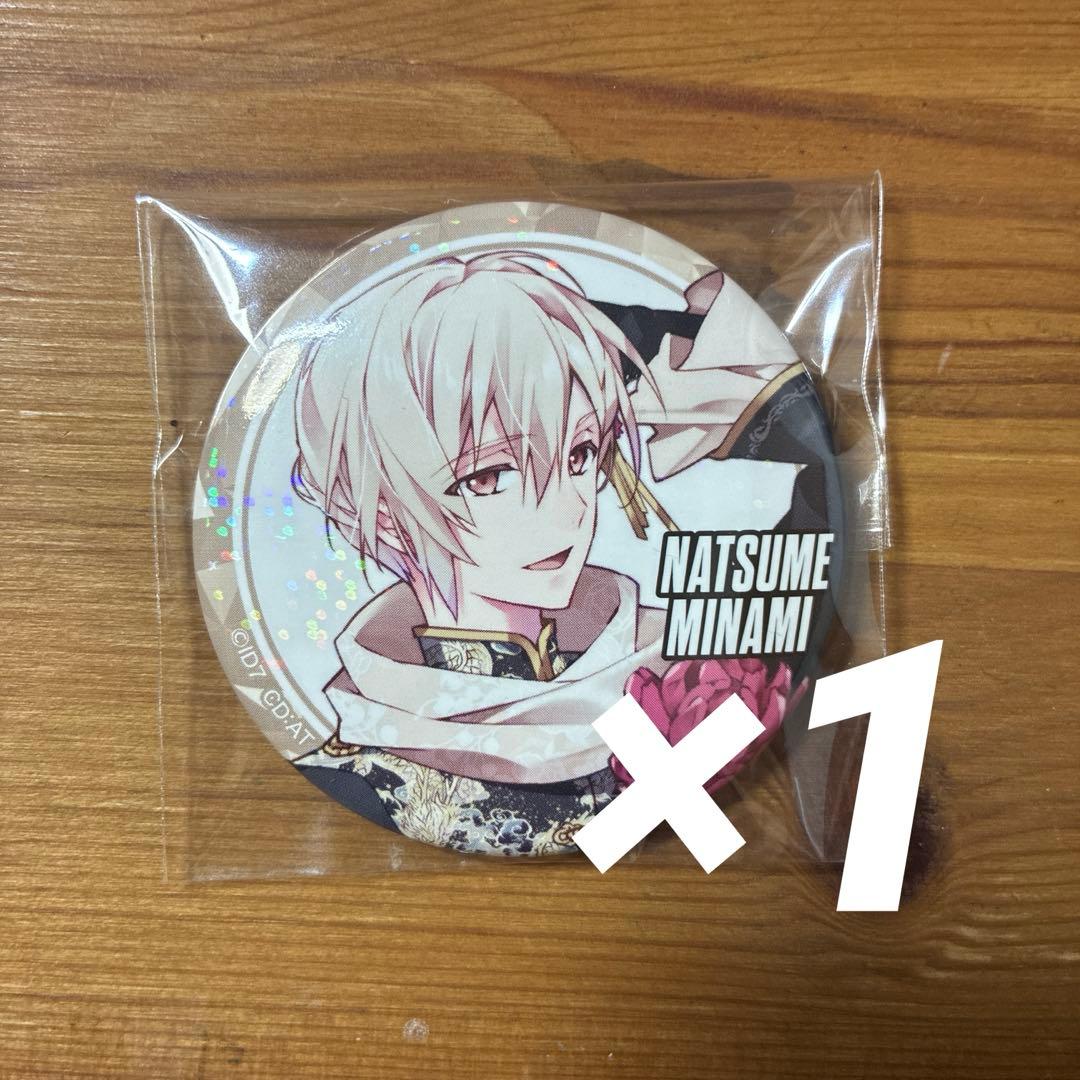 アイドリッシュセブン 棗巳波 缶バッジ