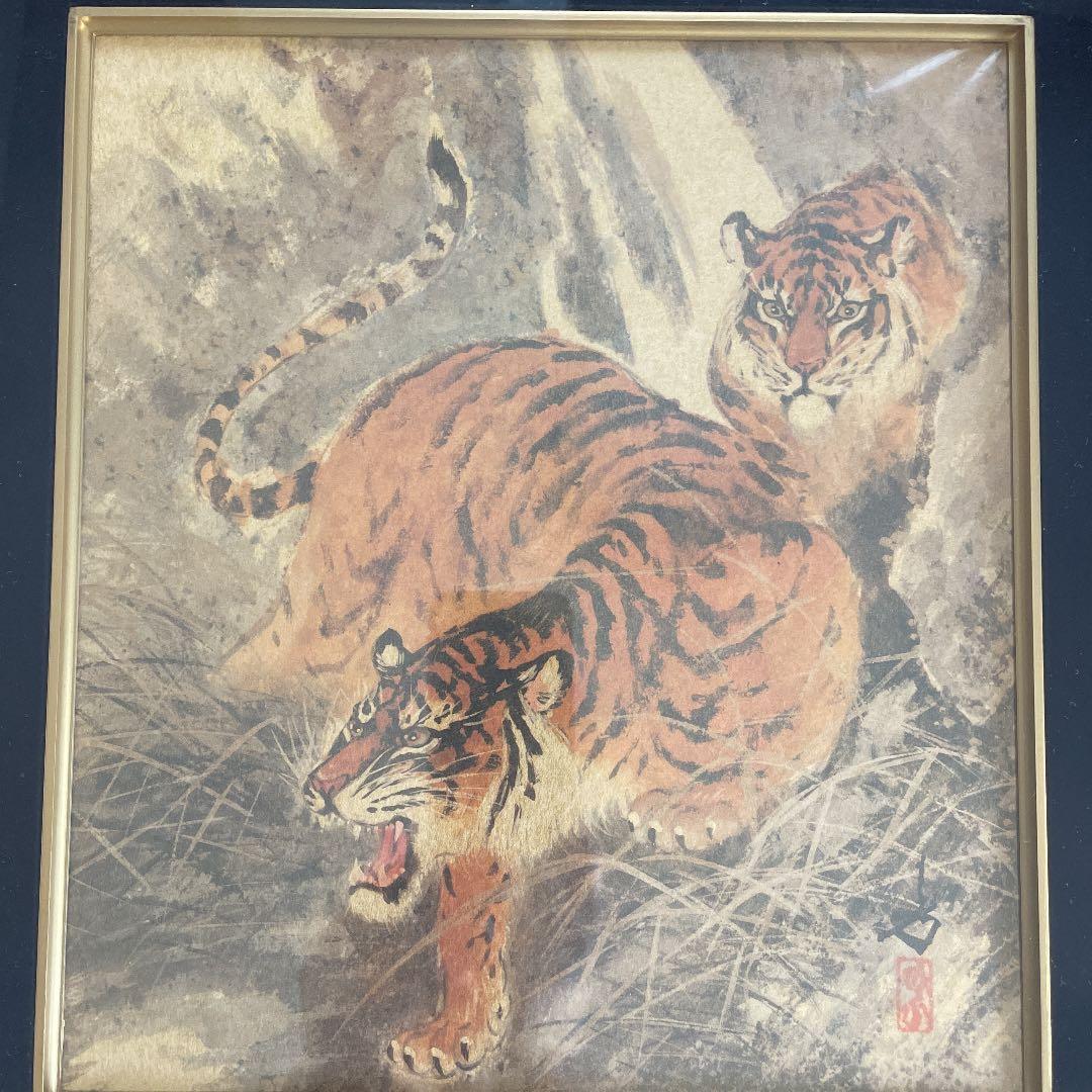 虎　絵画