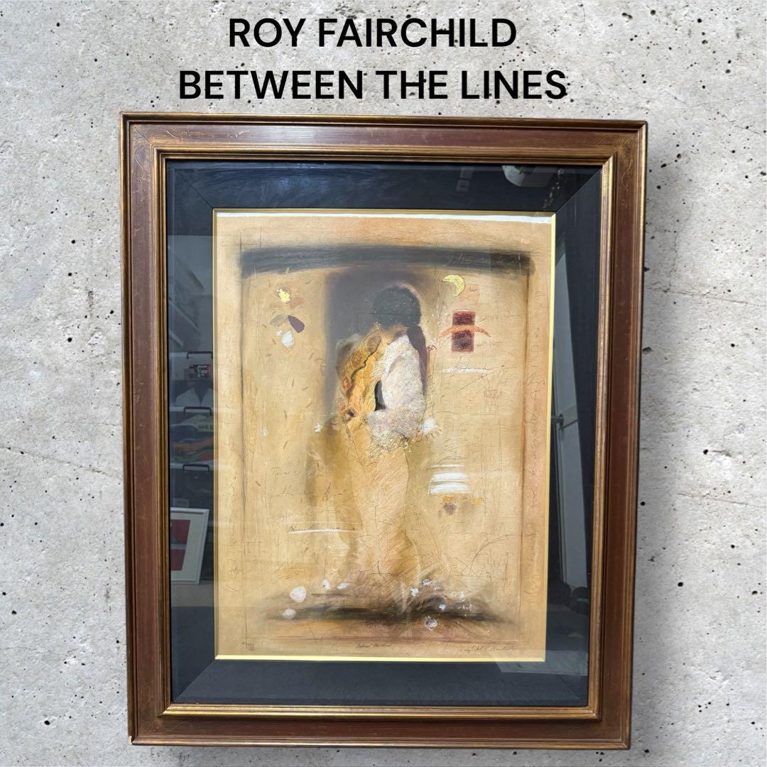 【真作保証】Roy Fairchild 肉筆サイン 大作額装済 シルクスクリーン