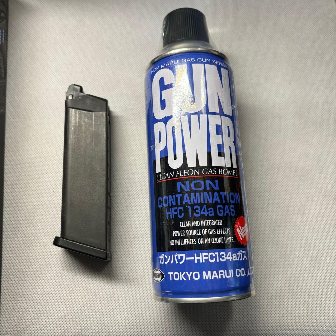 東京マルイ グロック18C 予備マガジン付き、おまけガス1本