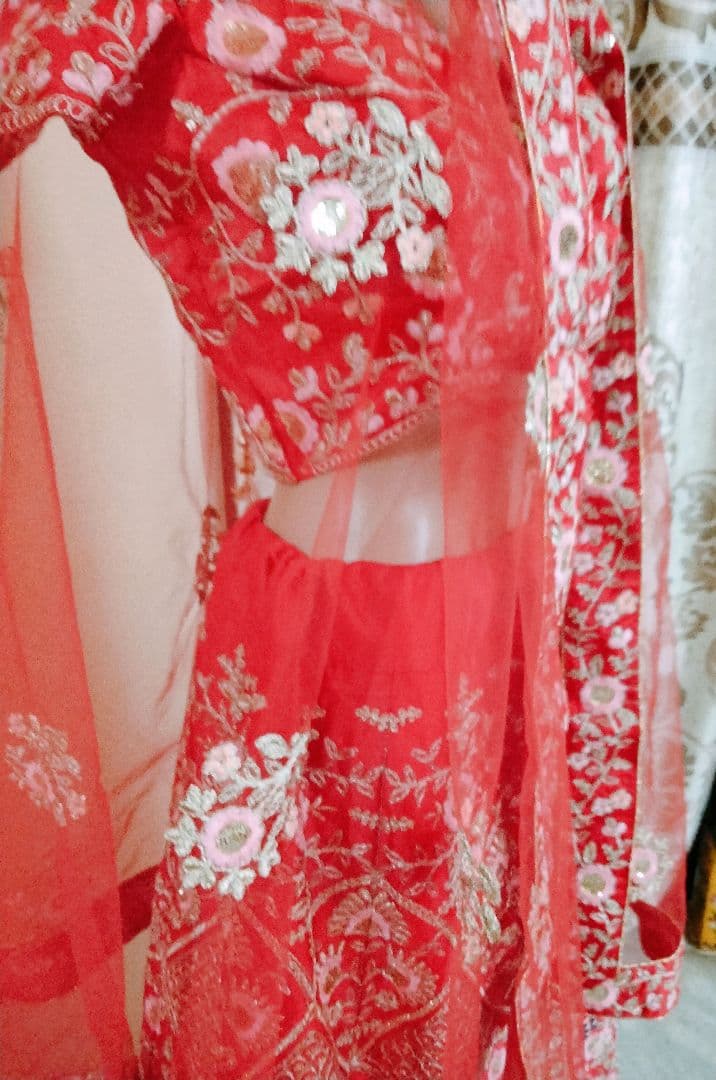 (新品) インド ,ボリウッド ,ベリーダンス、レヘンガ　3 点セット