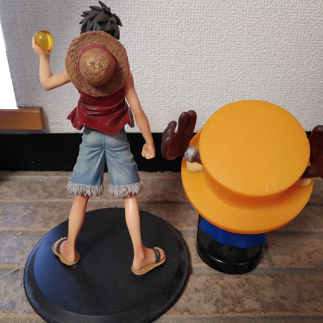 ワンピース ルフィ チョッパー ドラゴンボールコラボフィギュア