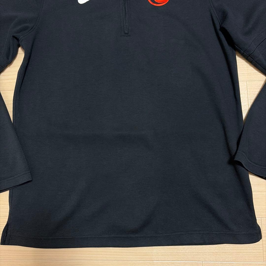 ほぼ未使用 ナイキ MLB オリオールズ DRY-FIT ウォームアップ ウェア