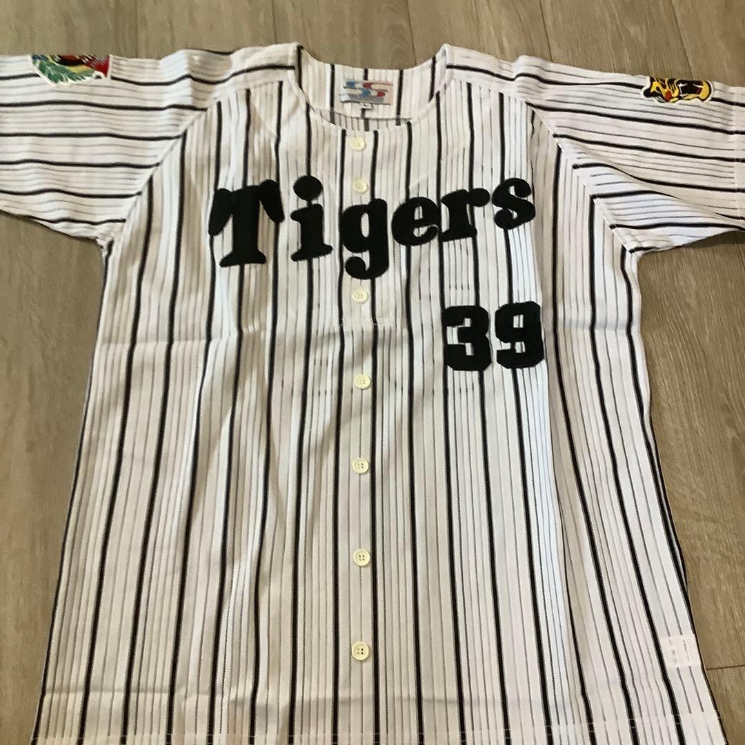 阪神タイガース　矢野輝弘　ユニフォーム　Lサイズ　未使用　優勝ワッペン付き