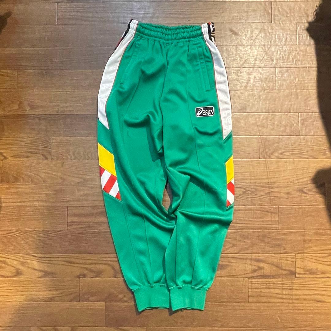 90's asics アシックス　F-XI ジャージ　セットアップ　Oサイズ