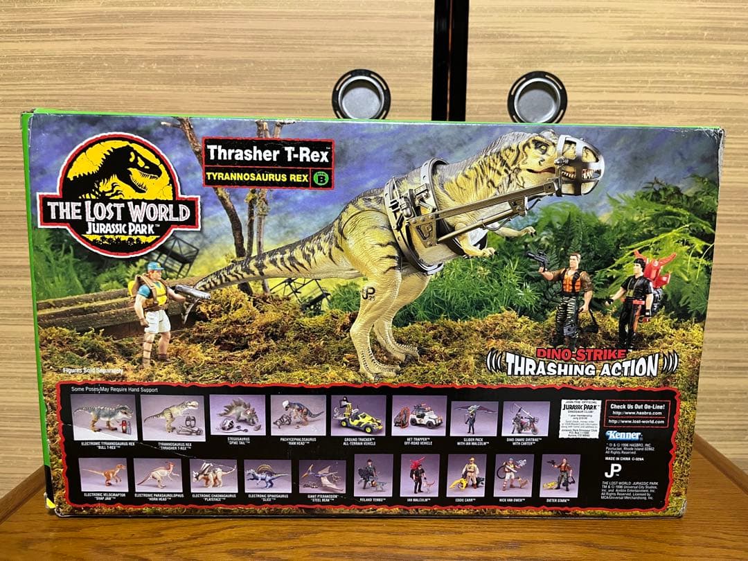 ロストワールド•ジュラシックパークケナー製 ブルT-REXスラッシャーT-REX