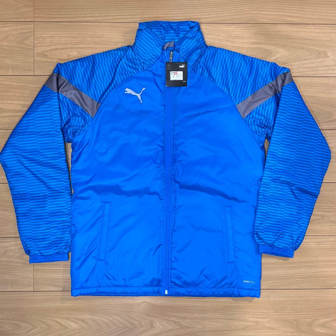 PUMA TEAMFINAL 中綿ウェア上下 M 青/紺 新品