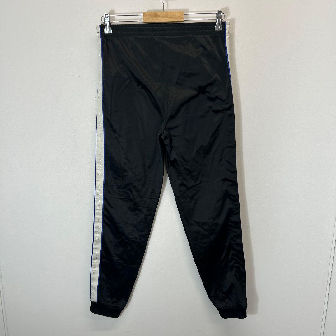 Champion 黒 ジャージ パンツ サイドストライプ