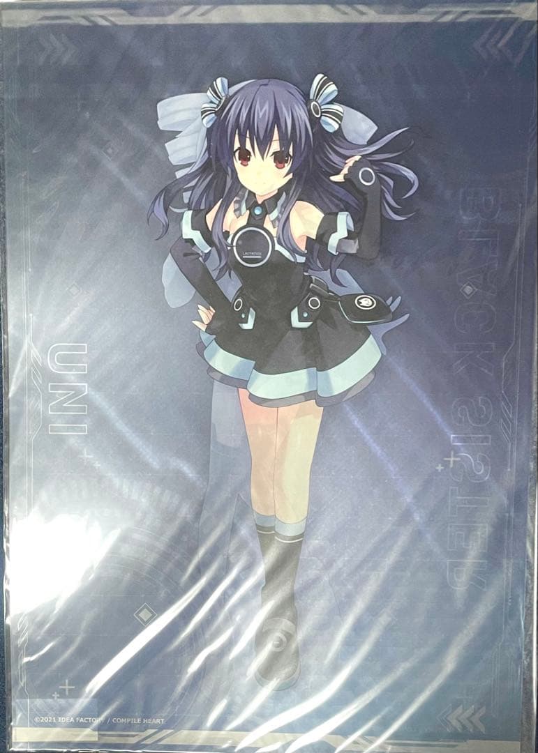 ブラック【超次元ゲイムネプテューヌ】A3クリアポスター 7種セット