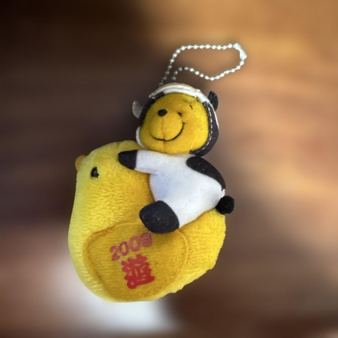 プーさん　ぬいぐるみ キールホダ　マスコット