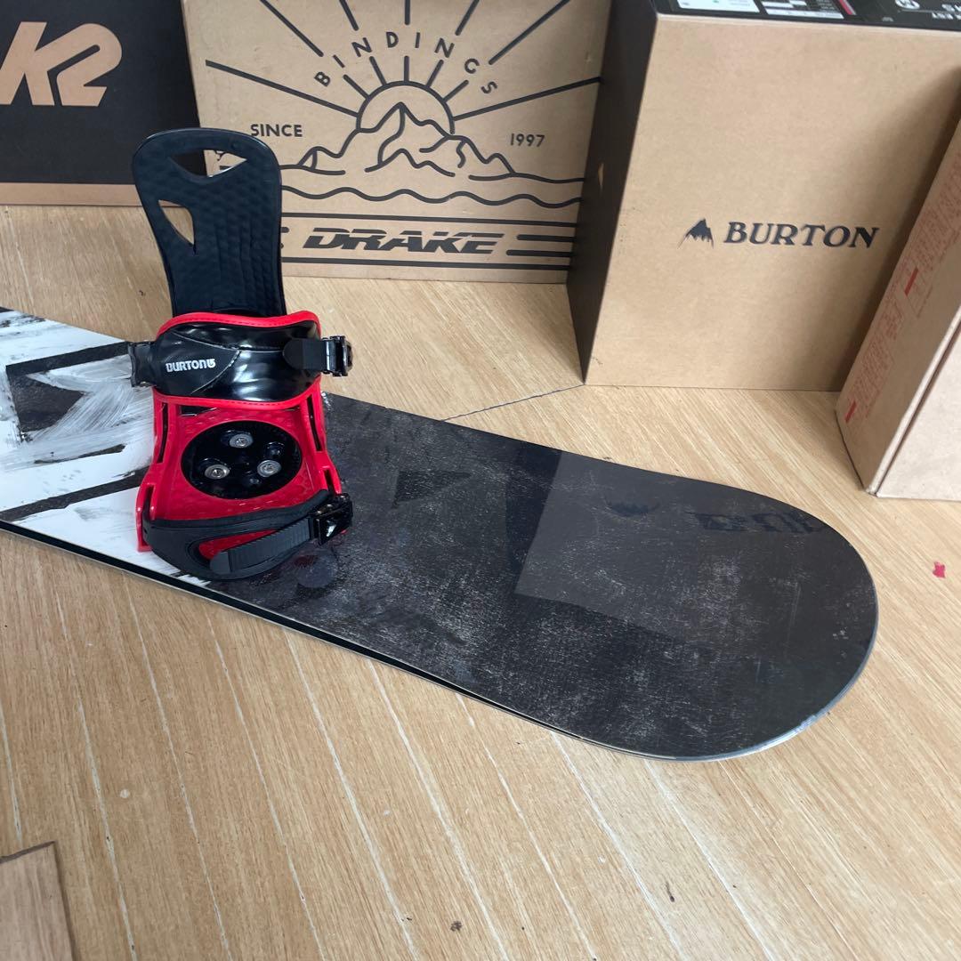 BURTON　バートンスノーボードセット　BULLET154㎝　バインディング付
