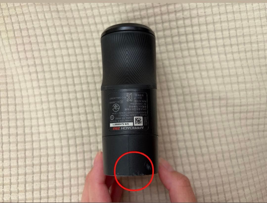 【動作確認済み】GARMIN Approach Z82 ゴルフ用距離計