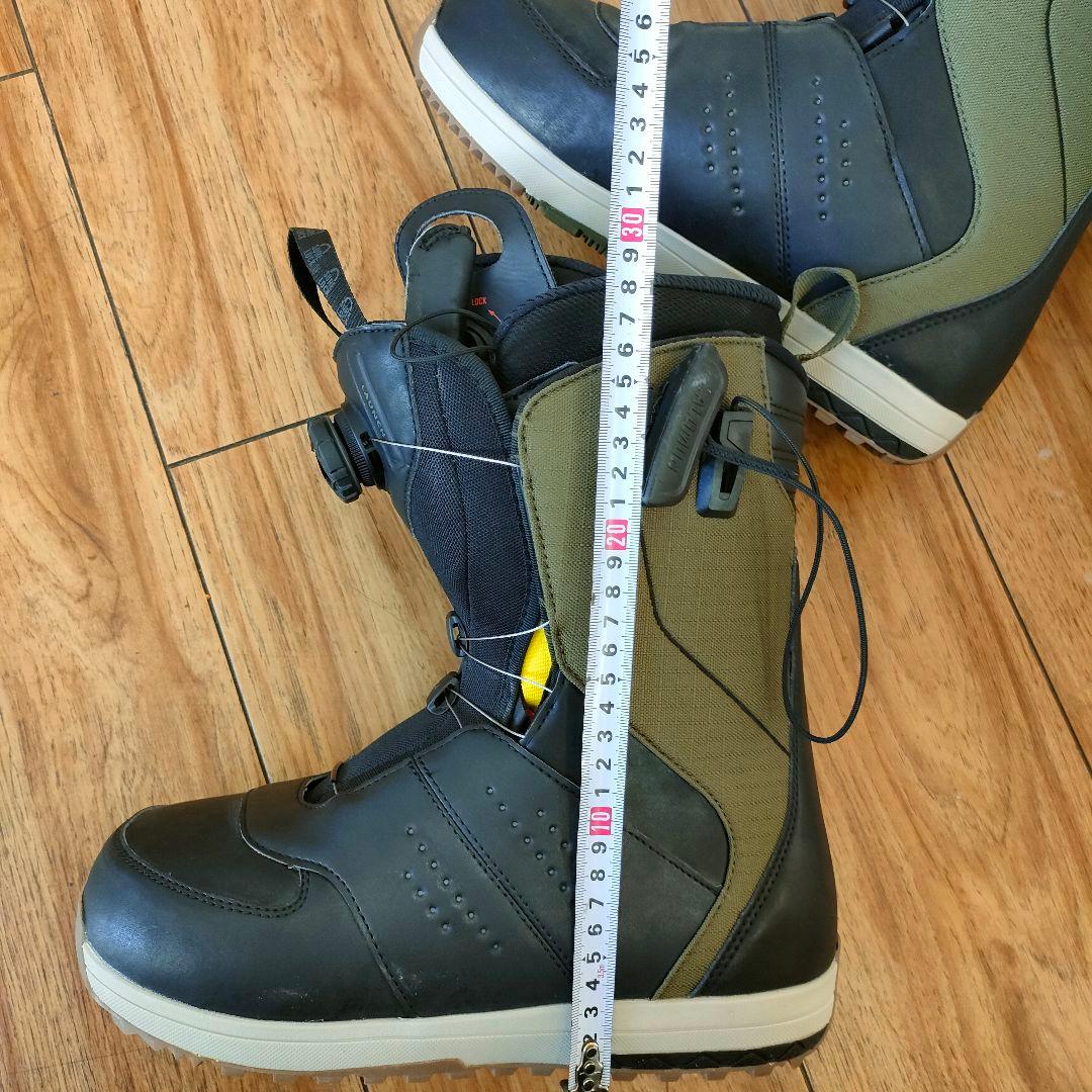美品 SALOMON LAUNCH BOA SJ スノボ ブーツ 26.5cm