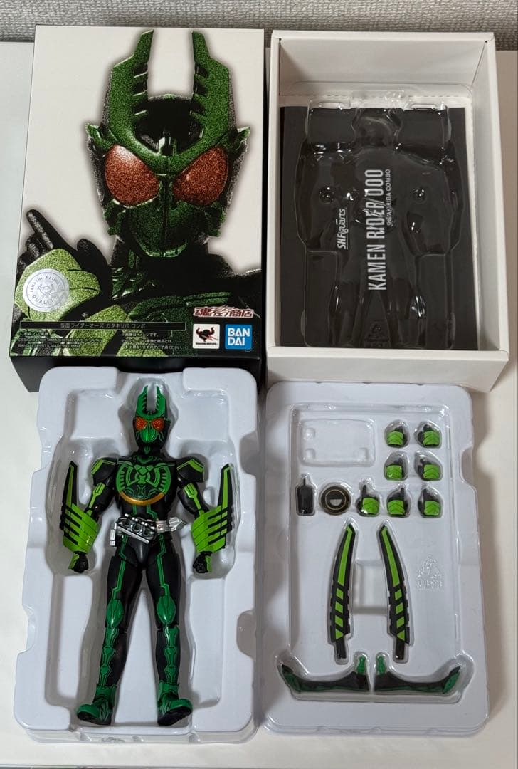 【セット】仮面ライダーオーズ　S.H.Figuarts 真骨彫製法　コンボセット