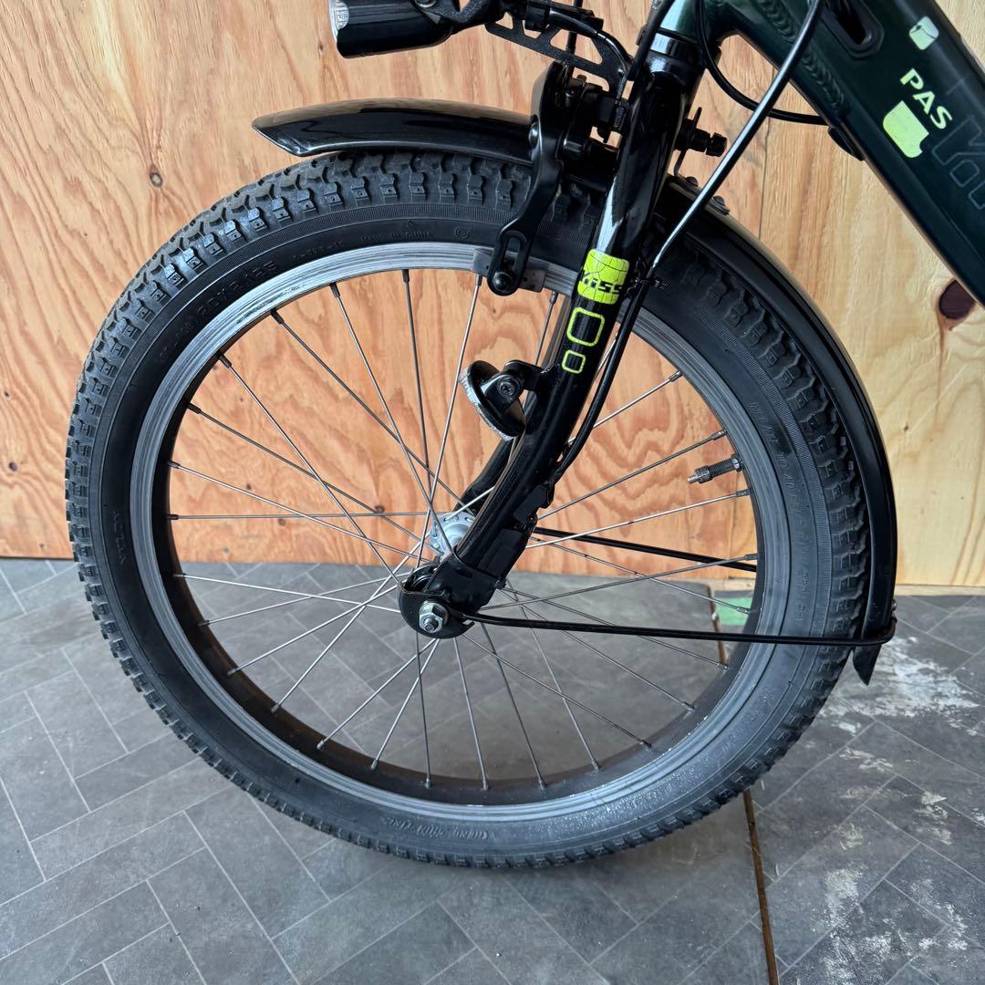 電動アシスト自転車 グリーン シティタイプ バスケット付き