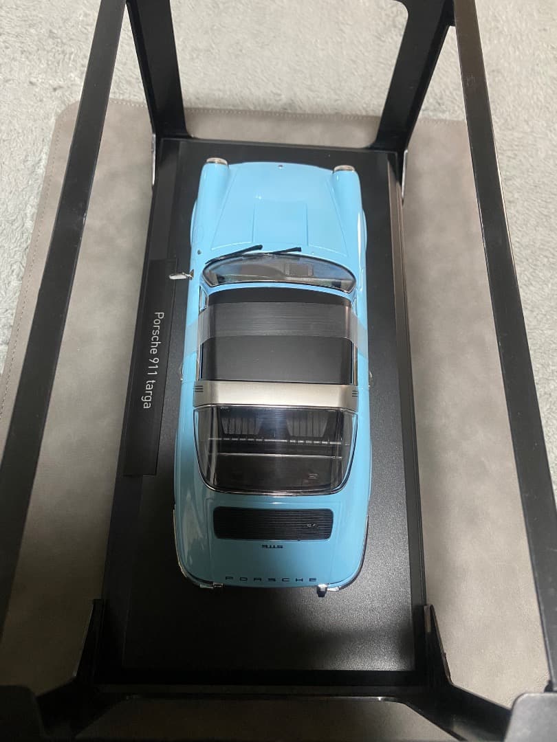 （希少品）NOREV 1/18 ポルシェ 911Sタルガ 1973 ライトブルー