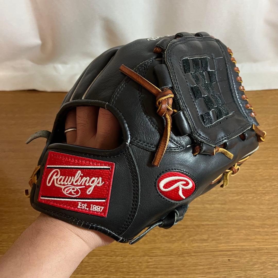 ローリングス 一般軟式 グローブ グラブ 内野手用 デレクジーターモデル 良品