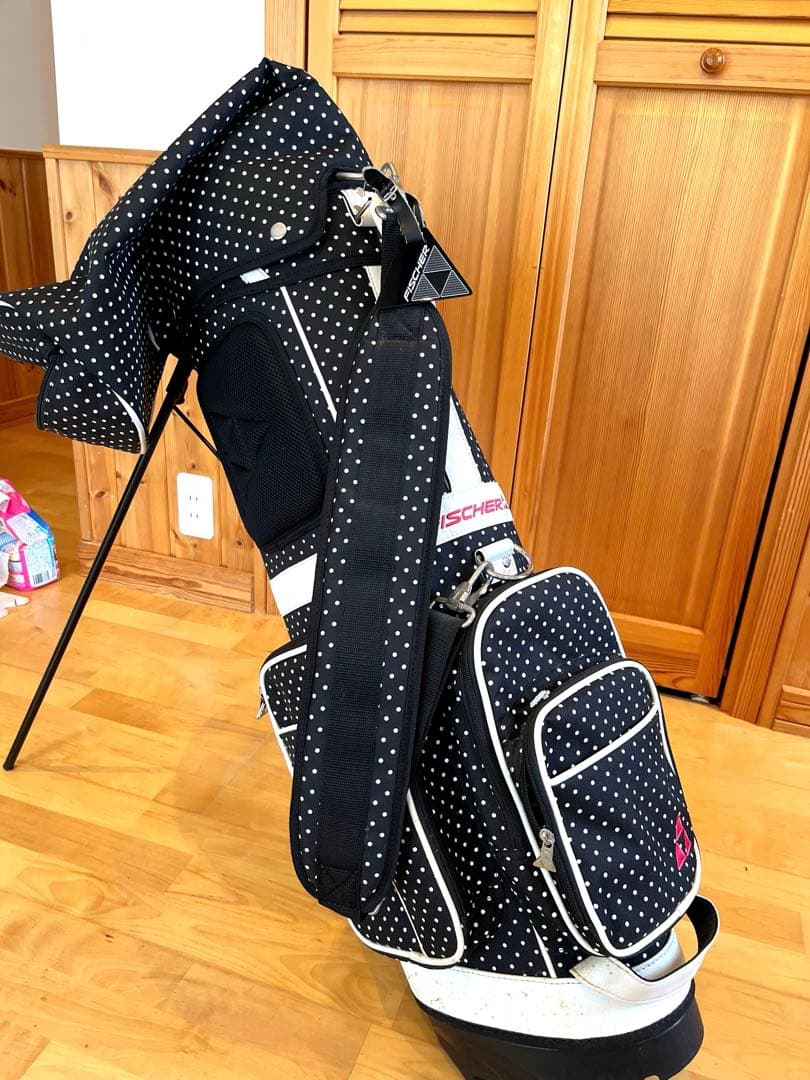 フィッシャー　キャディバッグ　スタンド　中古