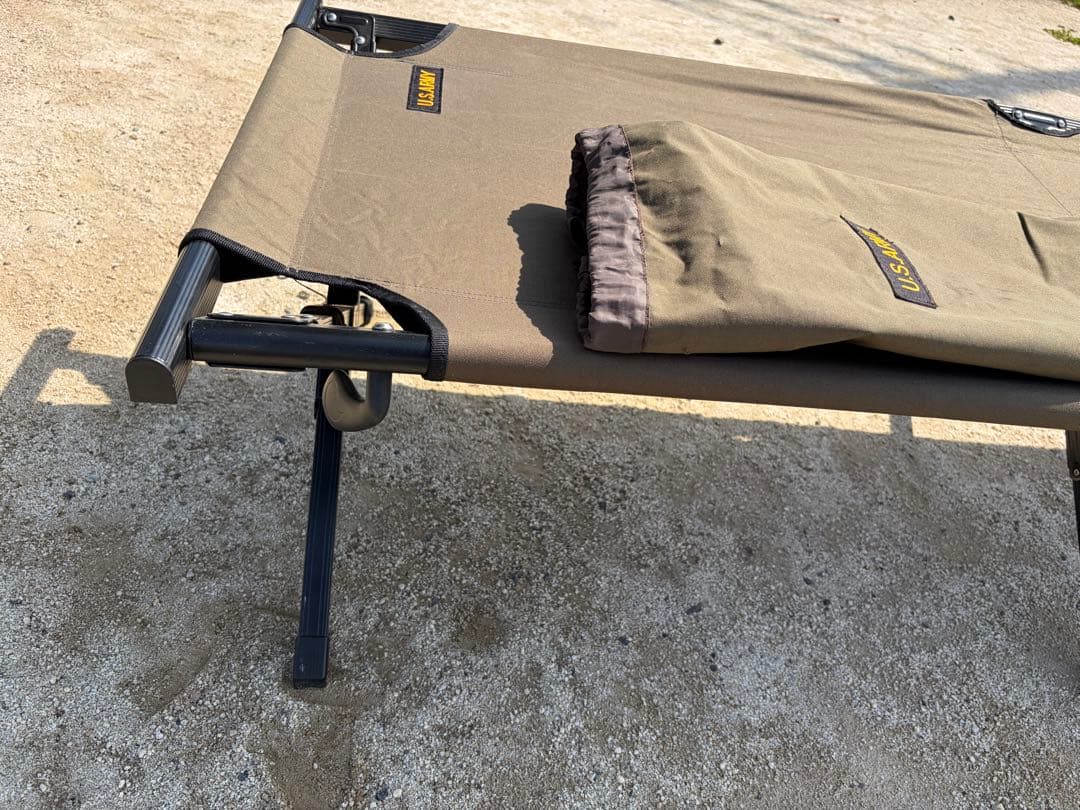 良品！希少品！US ARMY アルミGIコット　軍物ミリタリー米軍