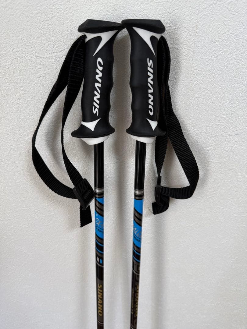 SALOMON スキー板&ストックセット中古　165cm