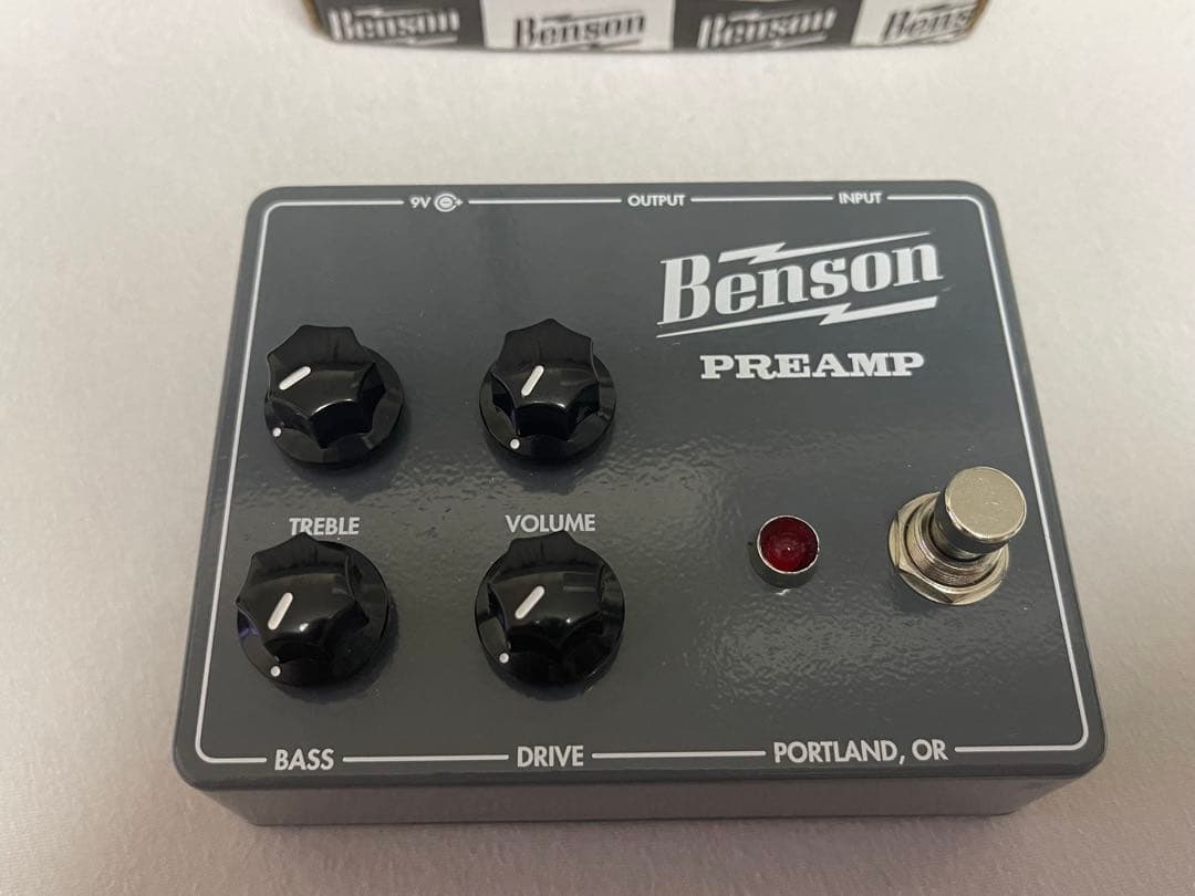 Benson Amps Preamp Pedal オーバードライブ プリアンプ
