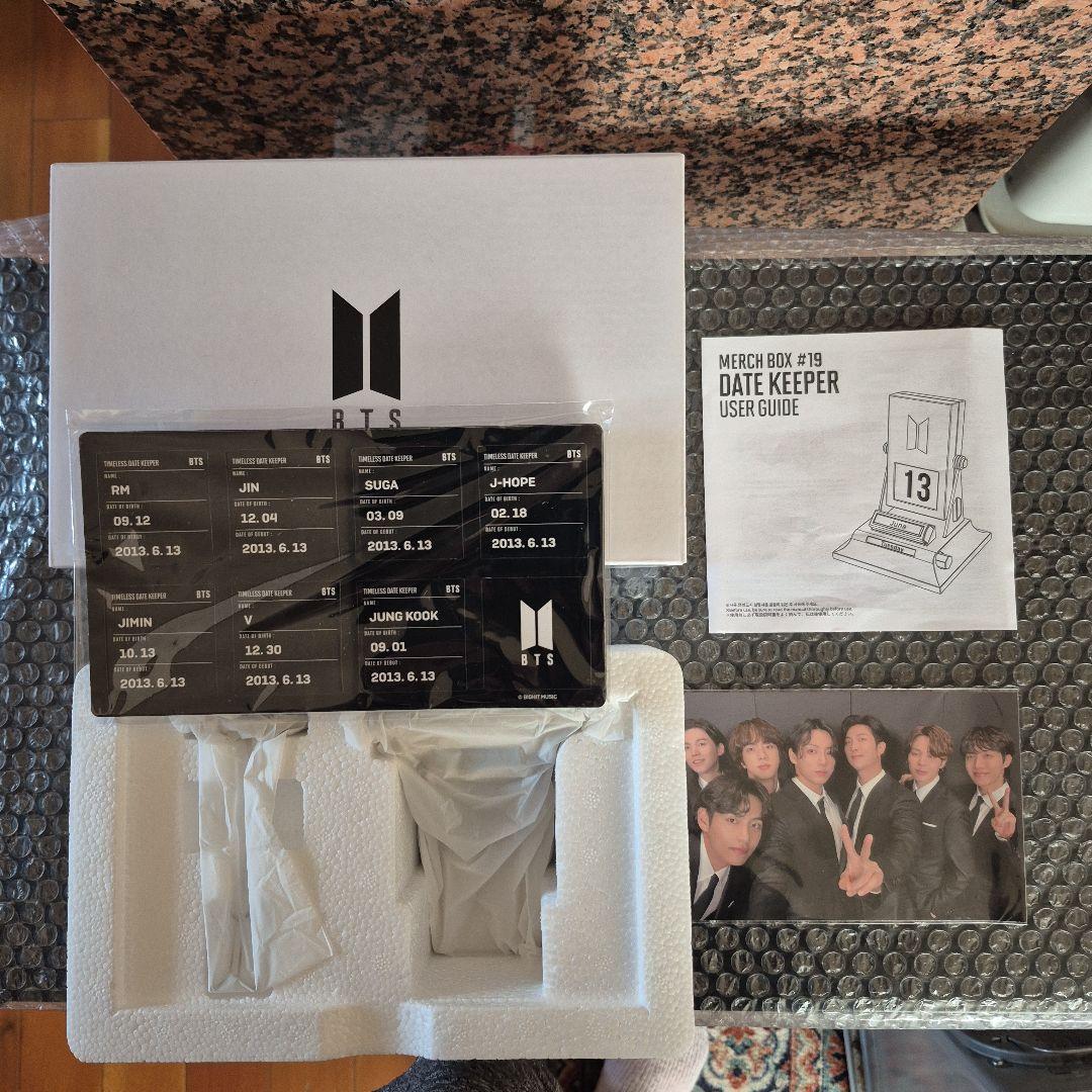BTS MERCH BOX #19# 20 　⚠️商品説明の確認お願いします