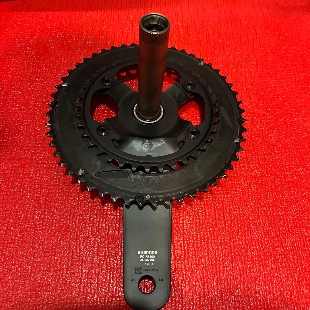 シマノ FC-R8100クランクセット 170mm 自転車 アルテグラ