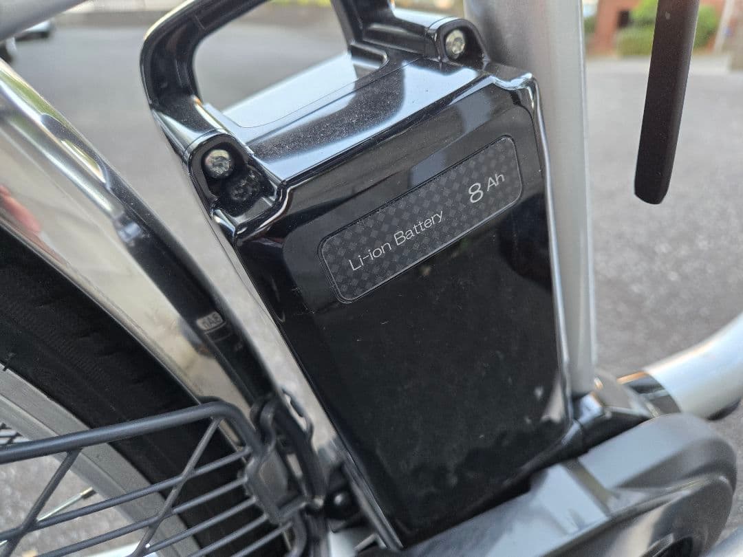 手渡限定 Panasonic 電動 アシスト 自転車 ノーパンクタイヤ 新品