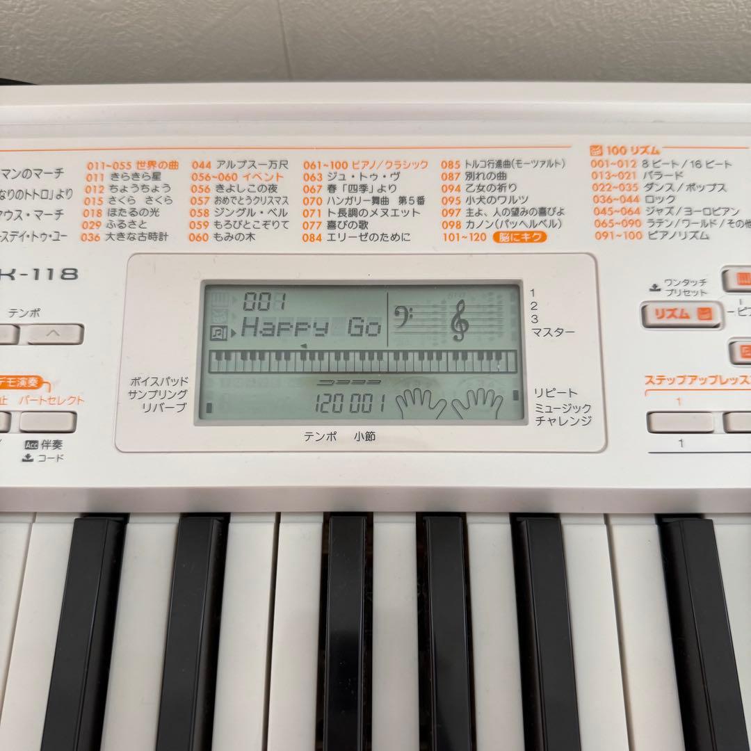 【CASIO】 光ナビゲーションキーボード/ LK-118
