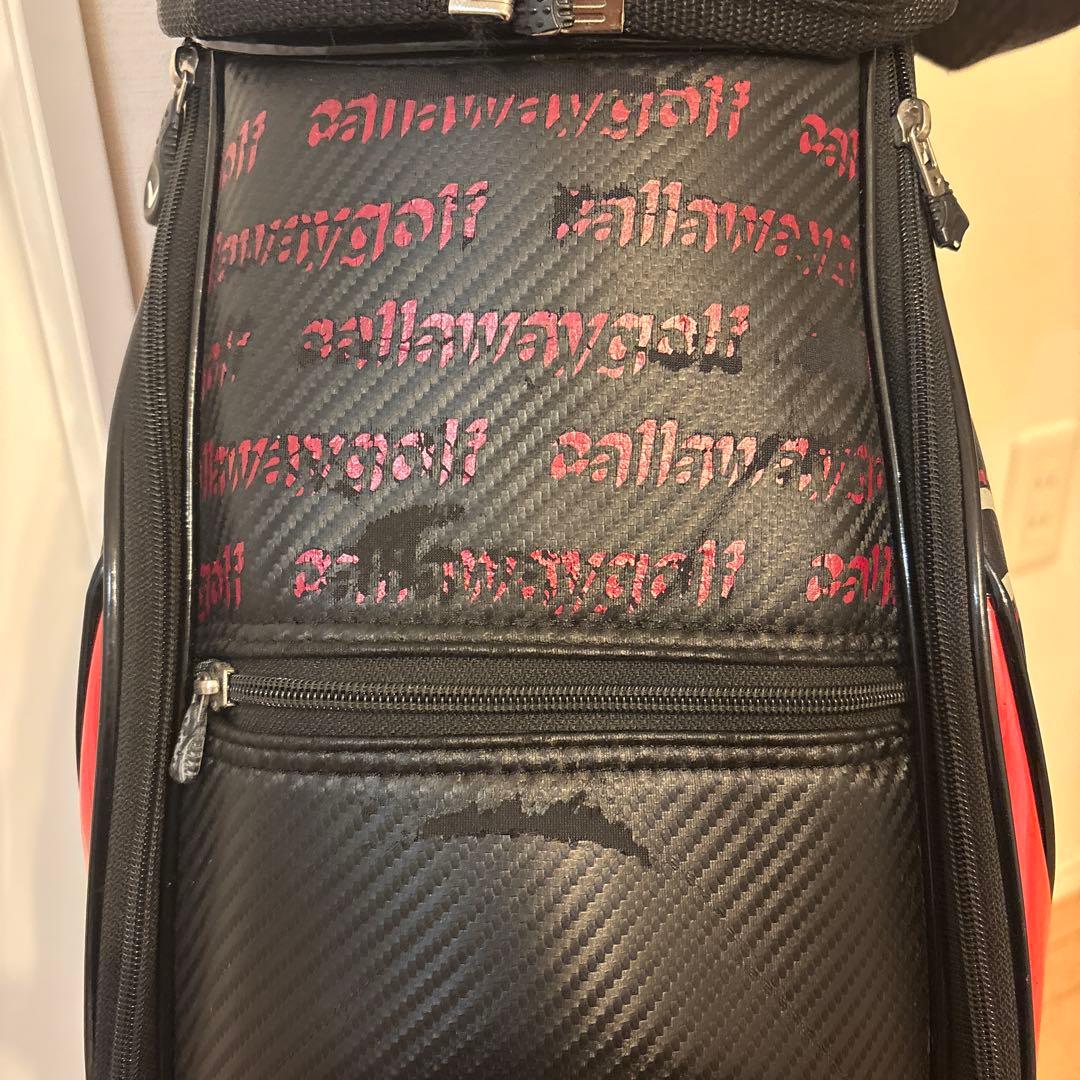 Callaway キャディバッグ 黒 赤