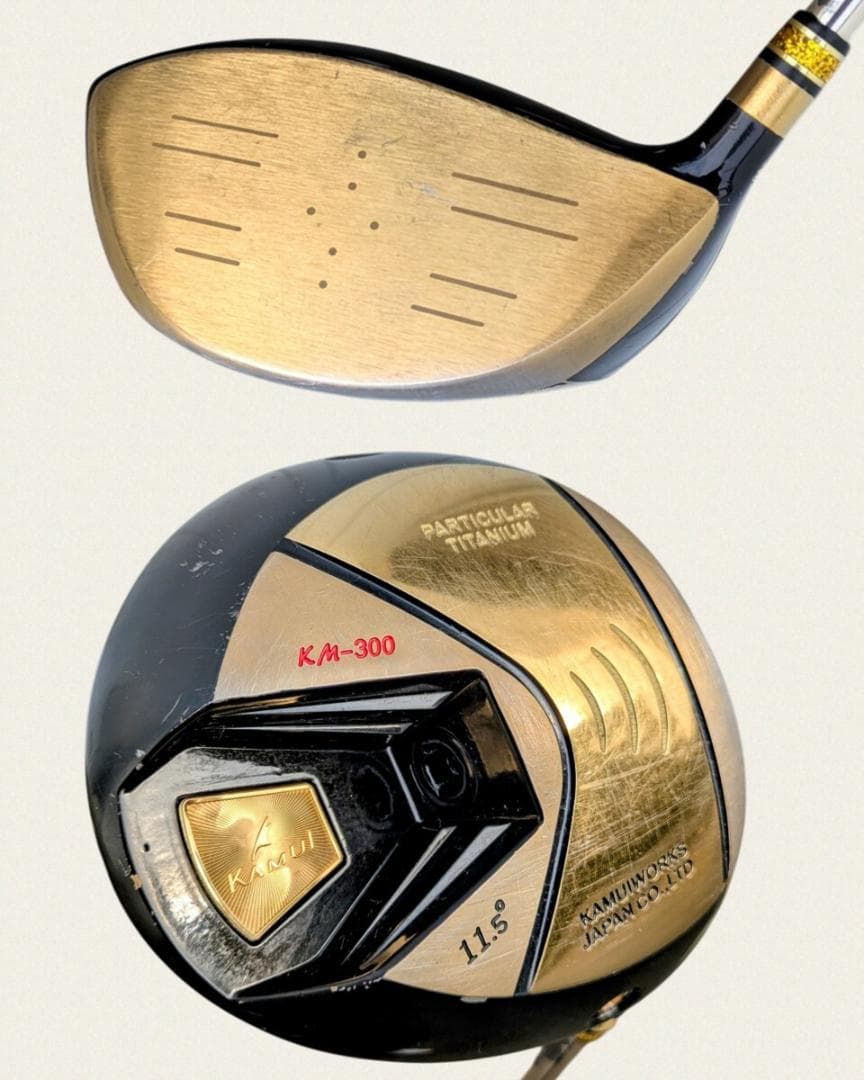超高反発 カムイワークス・KAMUI WORKS KM-300 ＃Dr＆＃Fw3