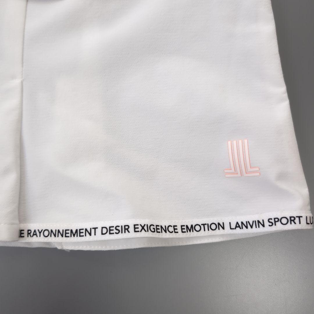 定価2.7万円【Mサイズ】LANVIN SPORT ゴルフスカート ホワイト