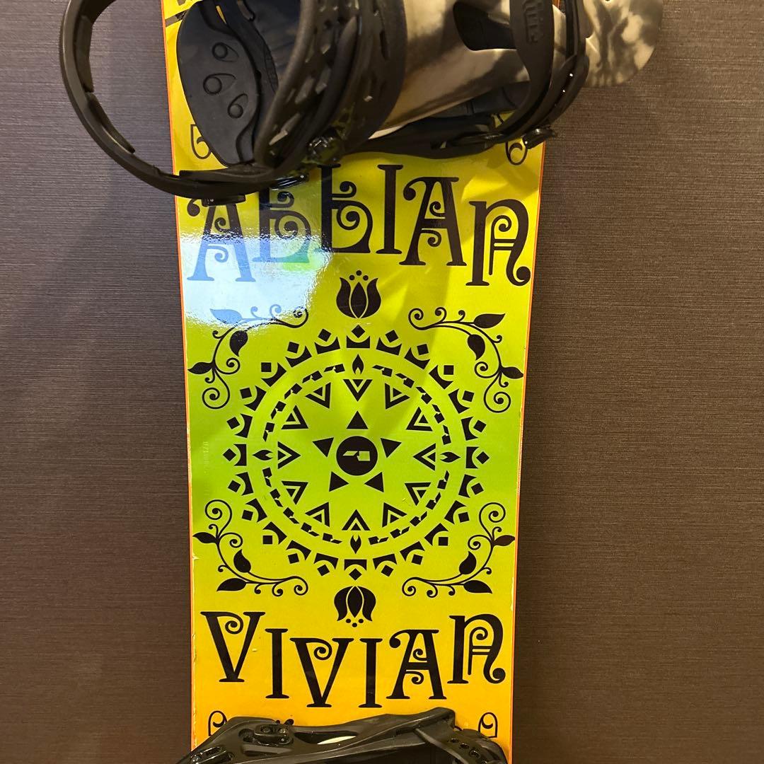 ALLIAN スノーボード VIVIANT LTD 142 flux DS付き