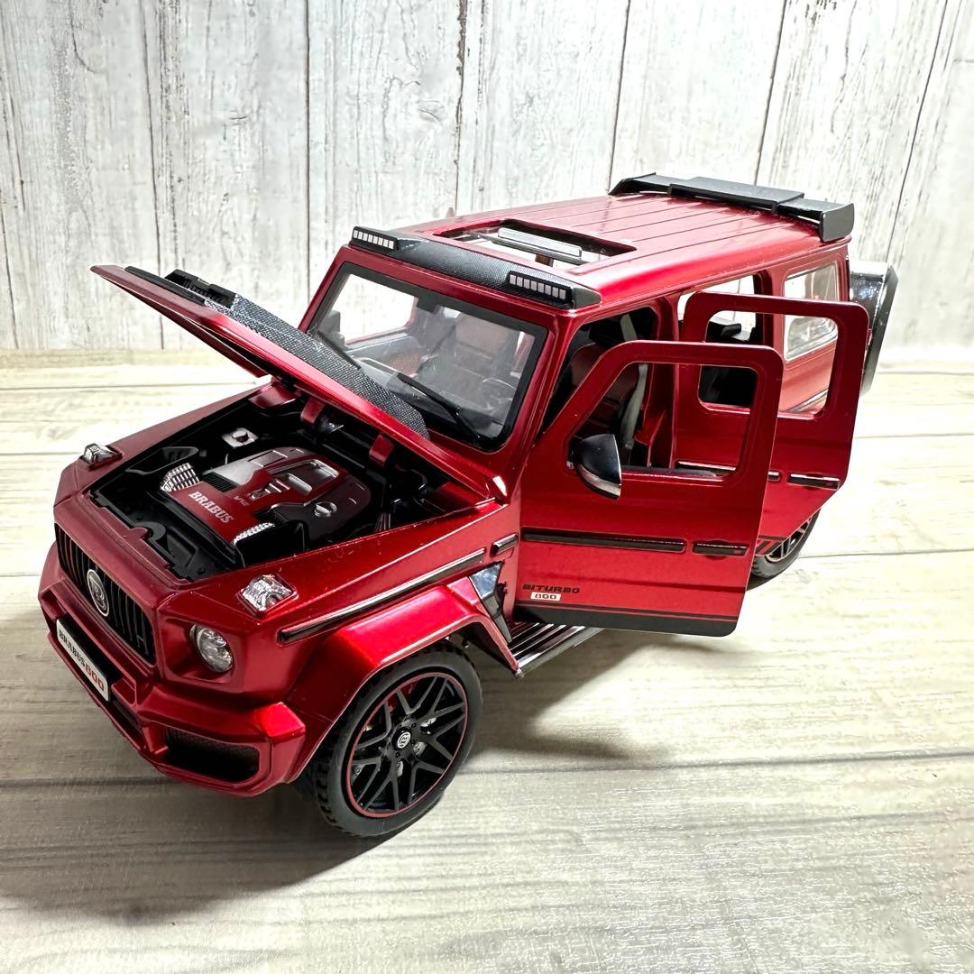 メルセデスベンツ ゲレンデ Gクラス G63 AMG ミニカー1/24 赤