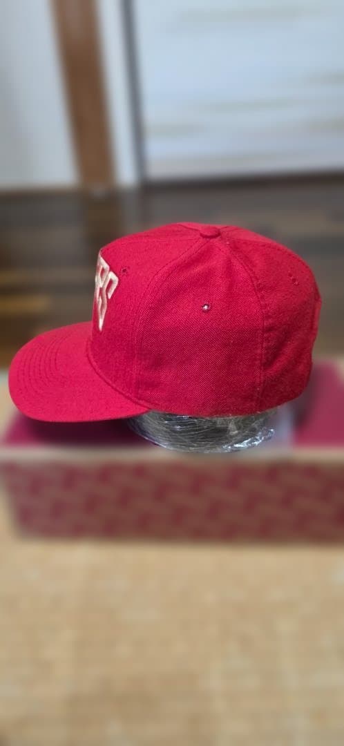 49ERS スナップバックキャップ レッド