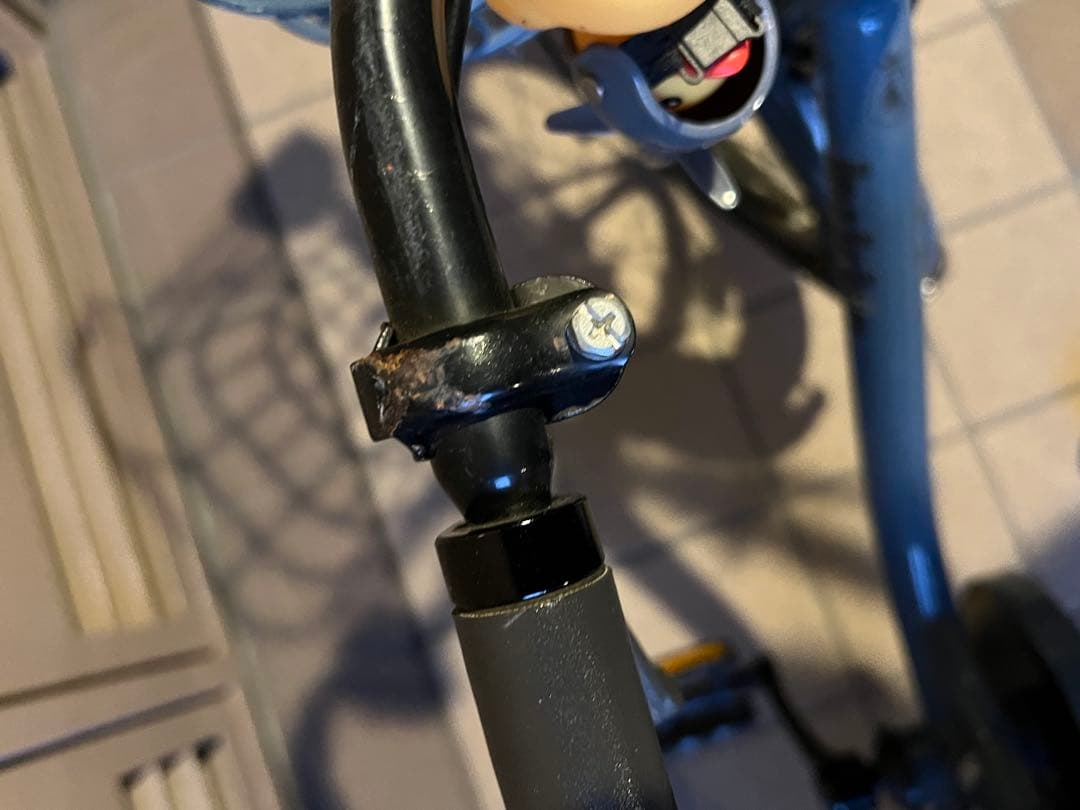 引き取or着払いブリヂストン bikke 16インチ ブルーグレー 子供用自転車