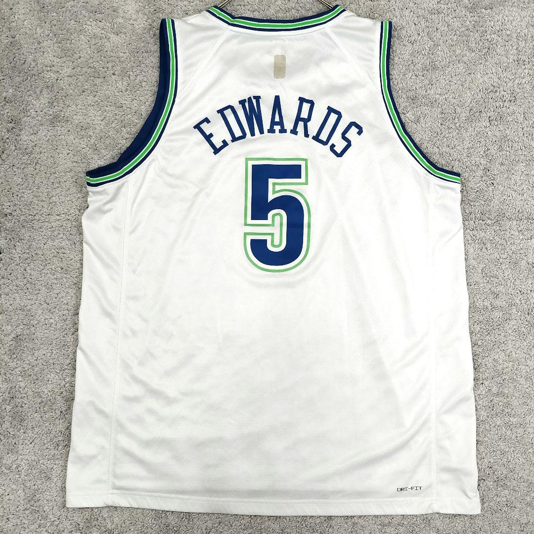 【ナイキ】 アンソニーエドワーズ ユニフォーム バスケット NBA (XXL)