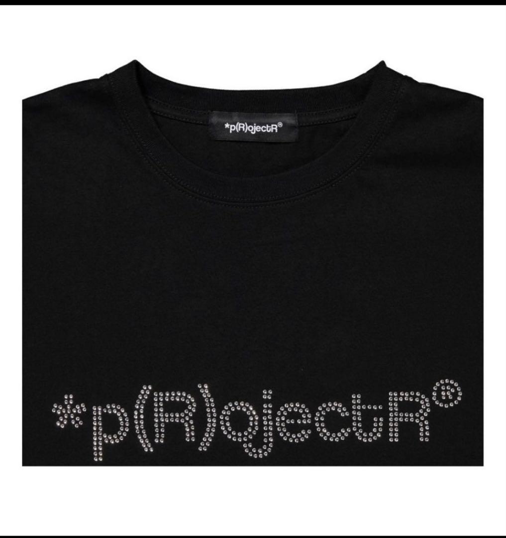 *p(R)ojectR® ロゴラインストーンTシャツ THE RAMPAGE