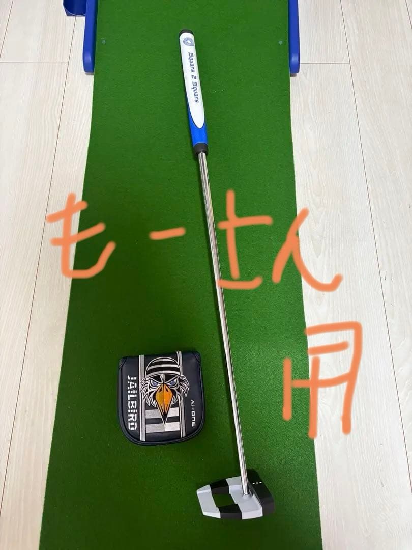 【美品】オデッセイ　スクエア2スクエア　34インチ　ジェイルバード　パター　右