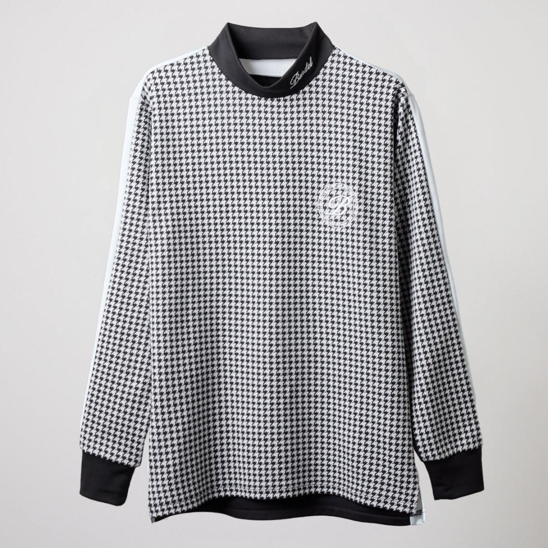 ア*ル様 バンデルgolfゴルフLサイズ/高級仕様ブラック黒グレー/ロングTシャ