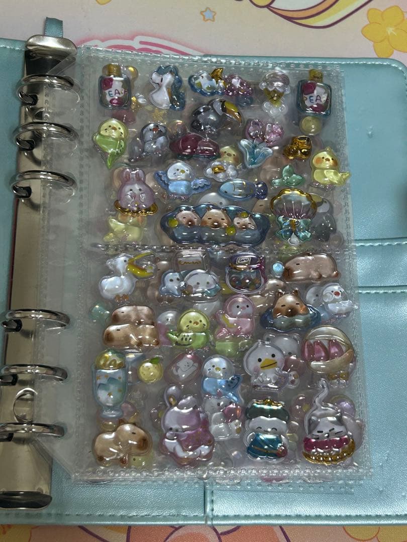 サンリオ　バインダー　夢みるエンジェルデザインシリーズ シール帳完成品