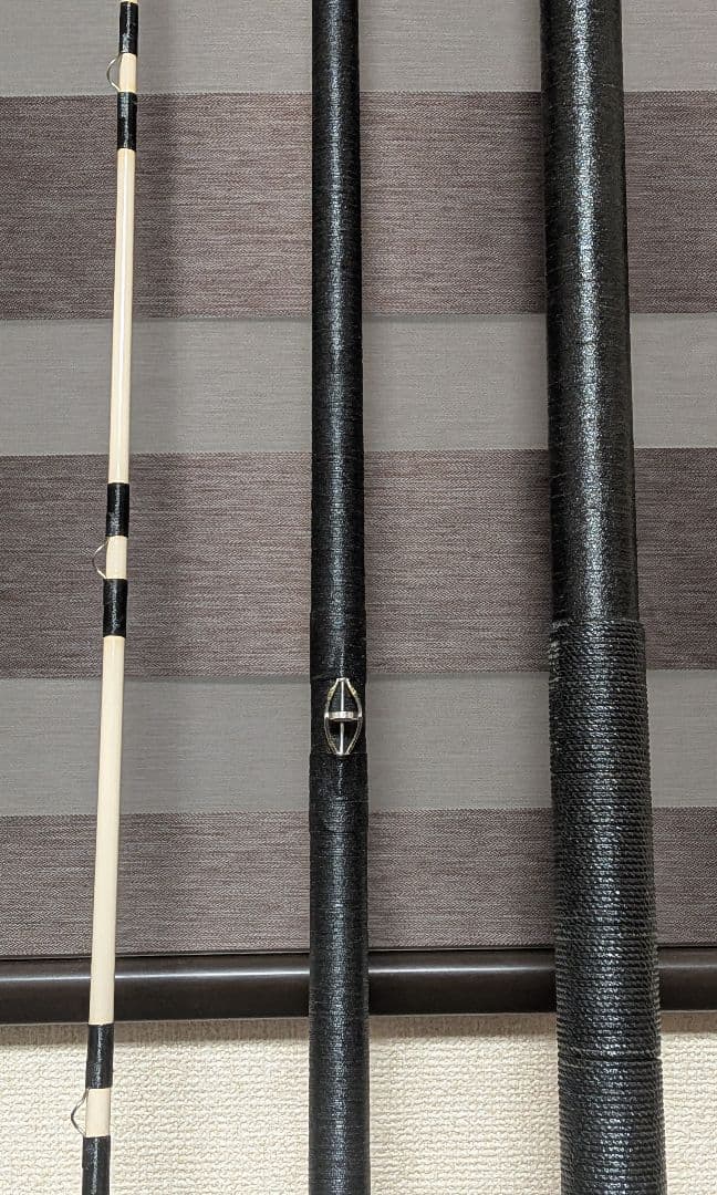 ほぼ新品　モロコデラックス　3本継ぎ　クエ専用竿4.8m