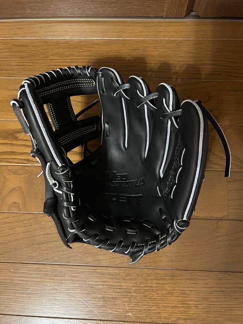 ZETT ネオステイタス 硬式グローブ ショート・セカンド 右投げ用