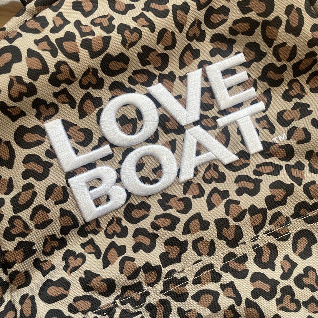 LOVE BOAT ヒョウ柄リュック　キーホルダー付き