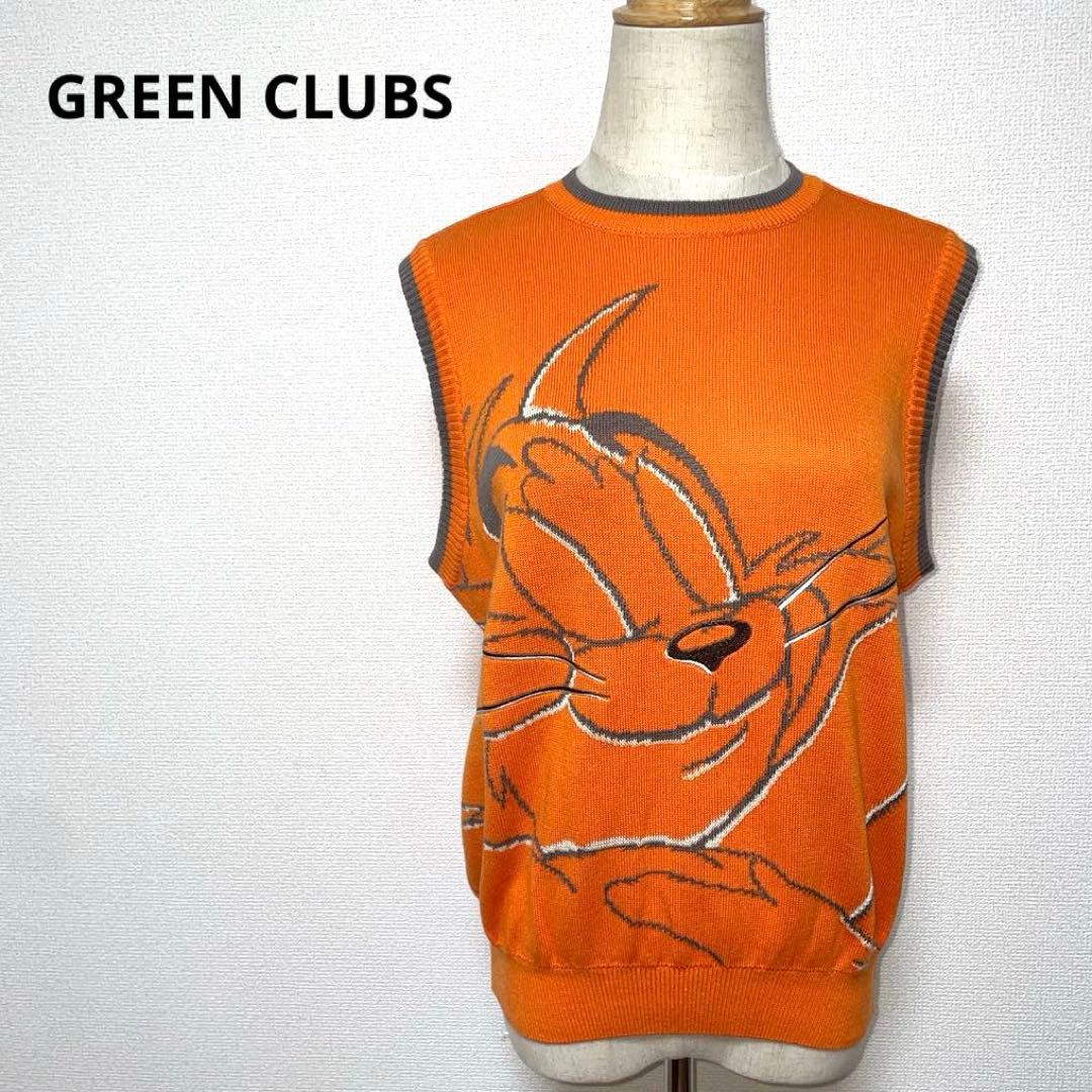 GREEN CLUBS グリーンクラブ オレンジ ベスト サイズ1