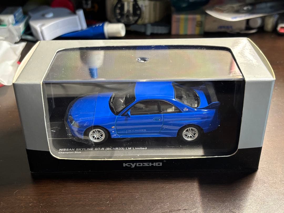 京商1/43 日産スカイラインGT-R(BCNR33)LMリミテッド