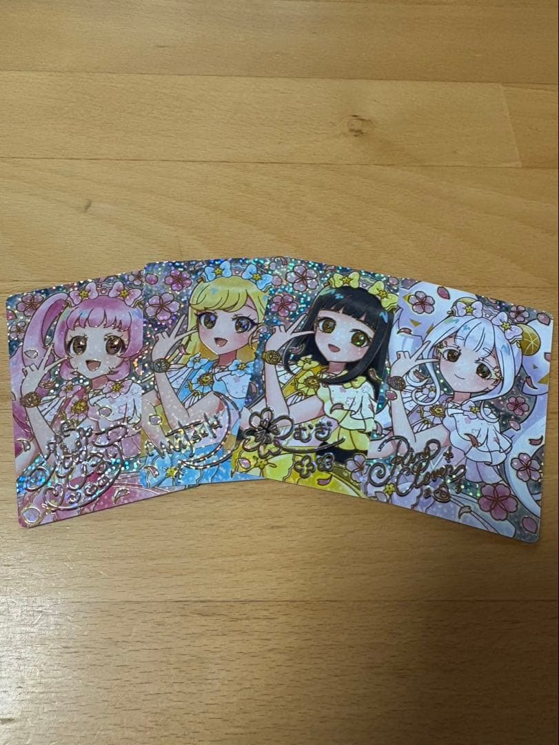 映画ひみつのアイプリ 入場者特典第1弾 4点セット