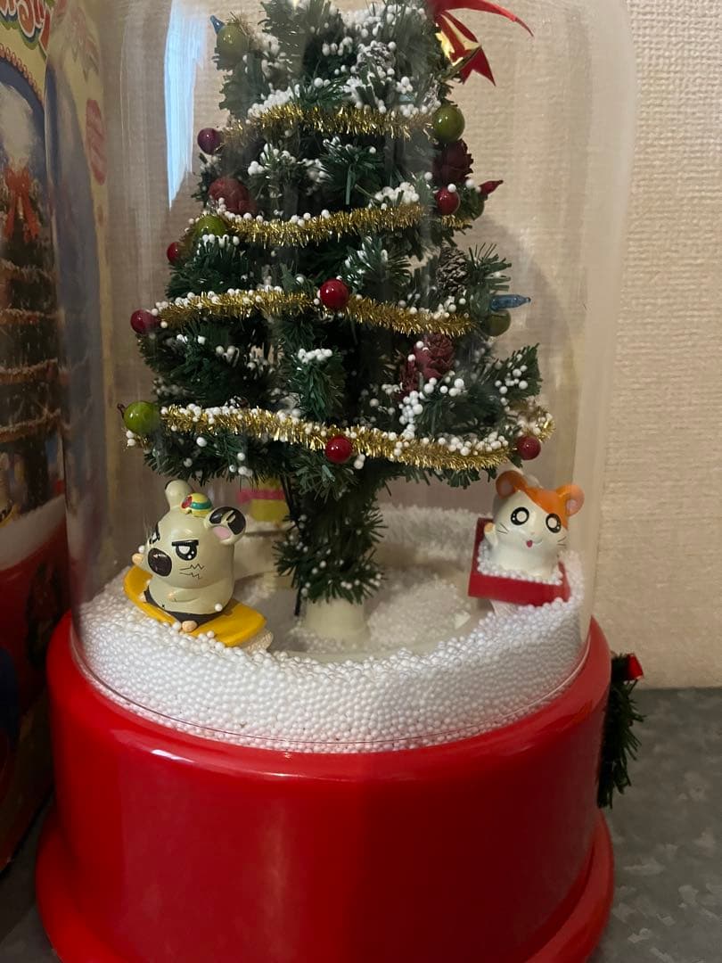 エポック社　とっとこハム太郎　雪ふるツリー　ツリードーム　クリスマスソング