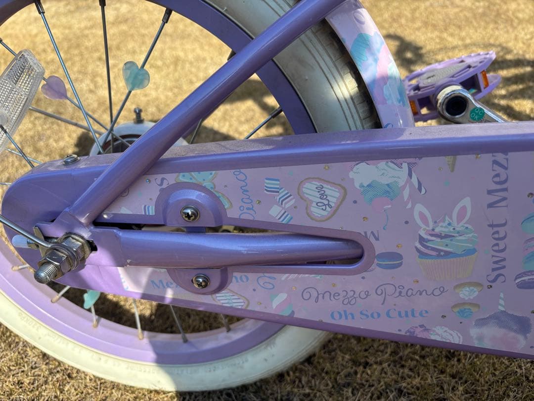 【千葉引取限定】美品 アサヒサイクル 幼児用自転車 16インチ 補助輪付き